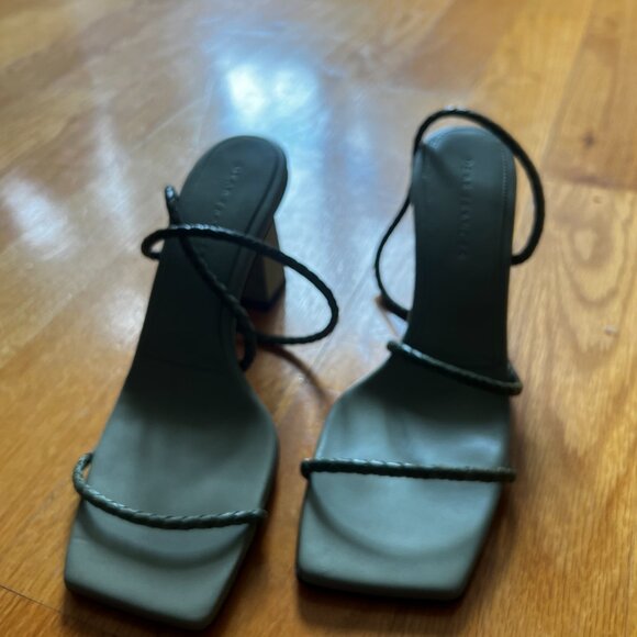 Dear Frances Leather Heeled Sandals (Rohe Sandals) - Picture 4 of 4